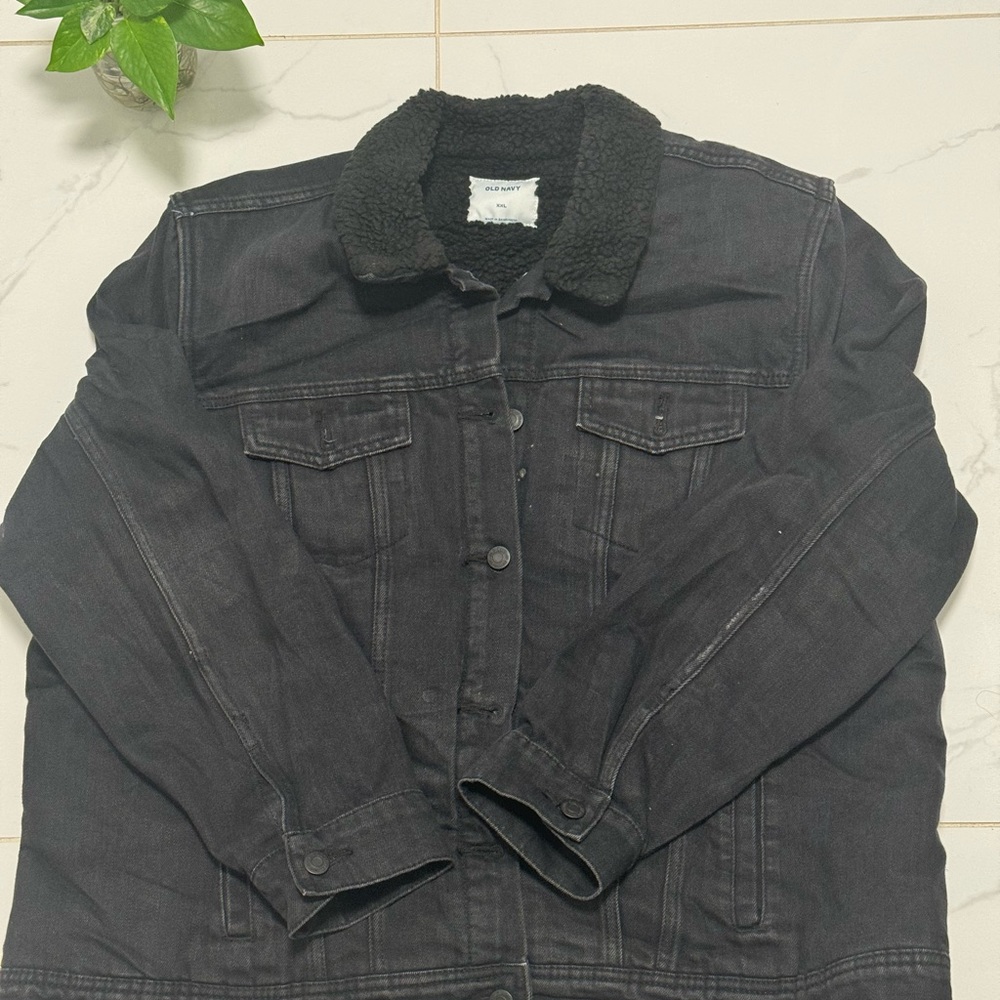 Old navy Women's Black Denim Jacket